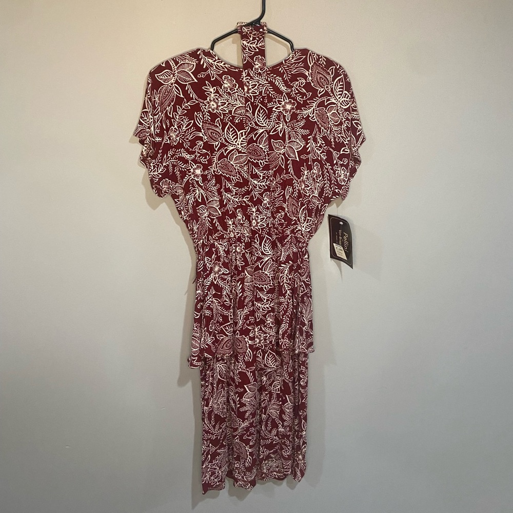 NWT vintage pelini peplum dress